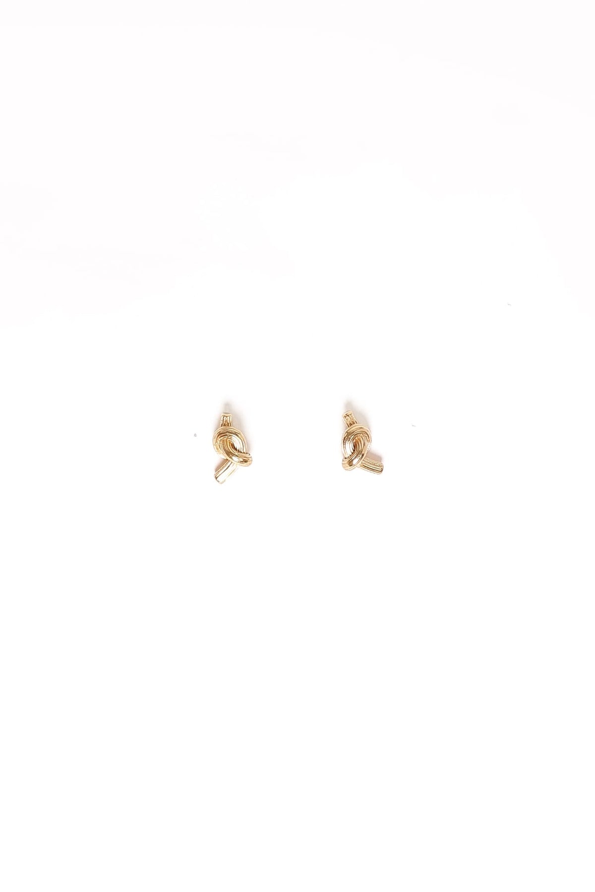 Dakota Knot Earrings - Gold