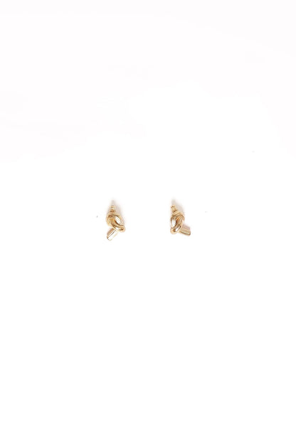 Dakota Knot Earrings - Gold
