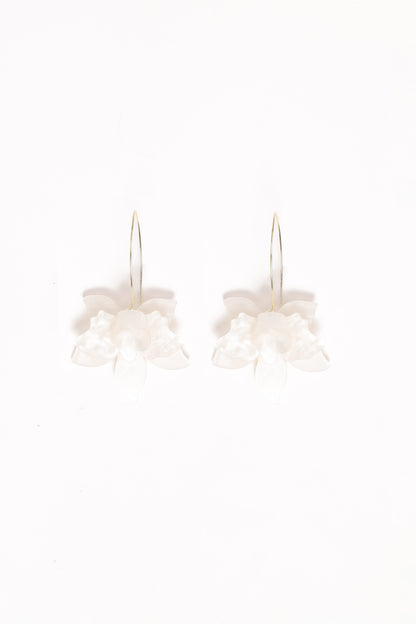 Edel Earrings - White