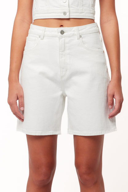Abrand Carrie Shorts - White Light