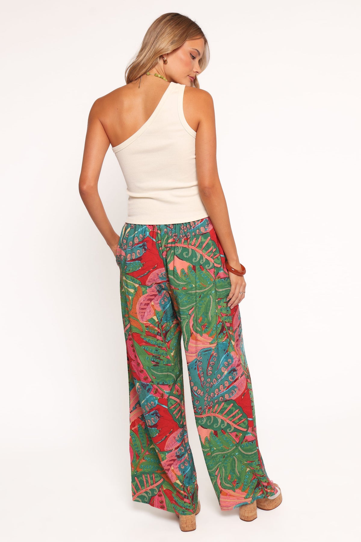 Charly Wide Leg Pant - Calypso Coral