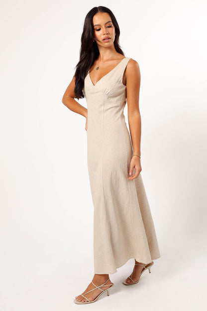 Adren Midi Dress - Oatmeal