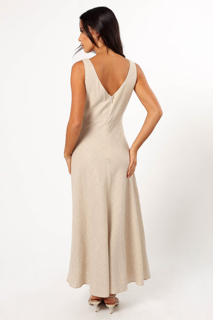 Adren Midi Dress - Oatmeal