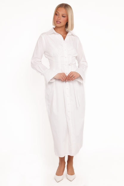 Alexander Shirt Dress - Ivory