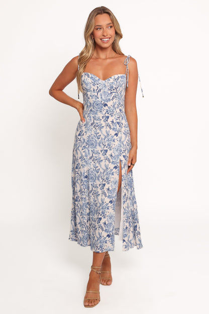 Azura Maxi Dress - Parisian Blue