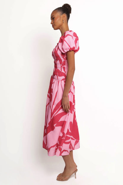 Bradley Maxi Dress - Pink Floral