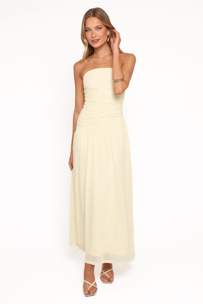 Calypso Maxi Dress - Butter Yellow