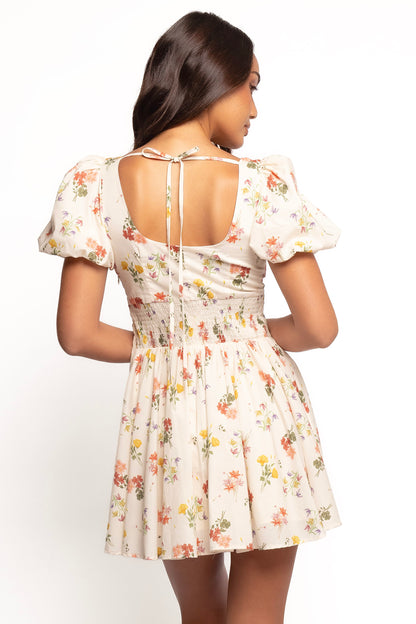 Cascais Mini Dress - Cream