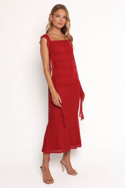 Chiara Maxi Dress - Red