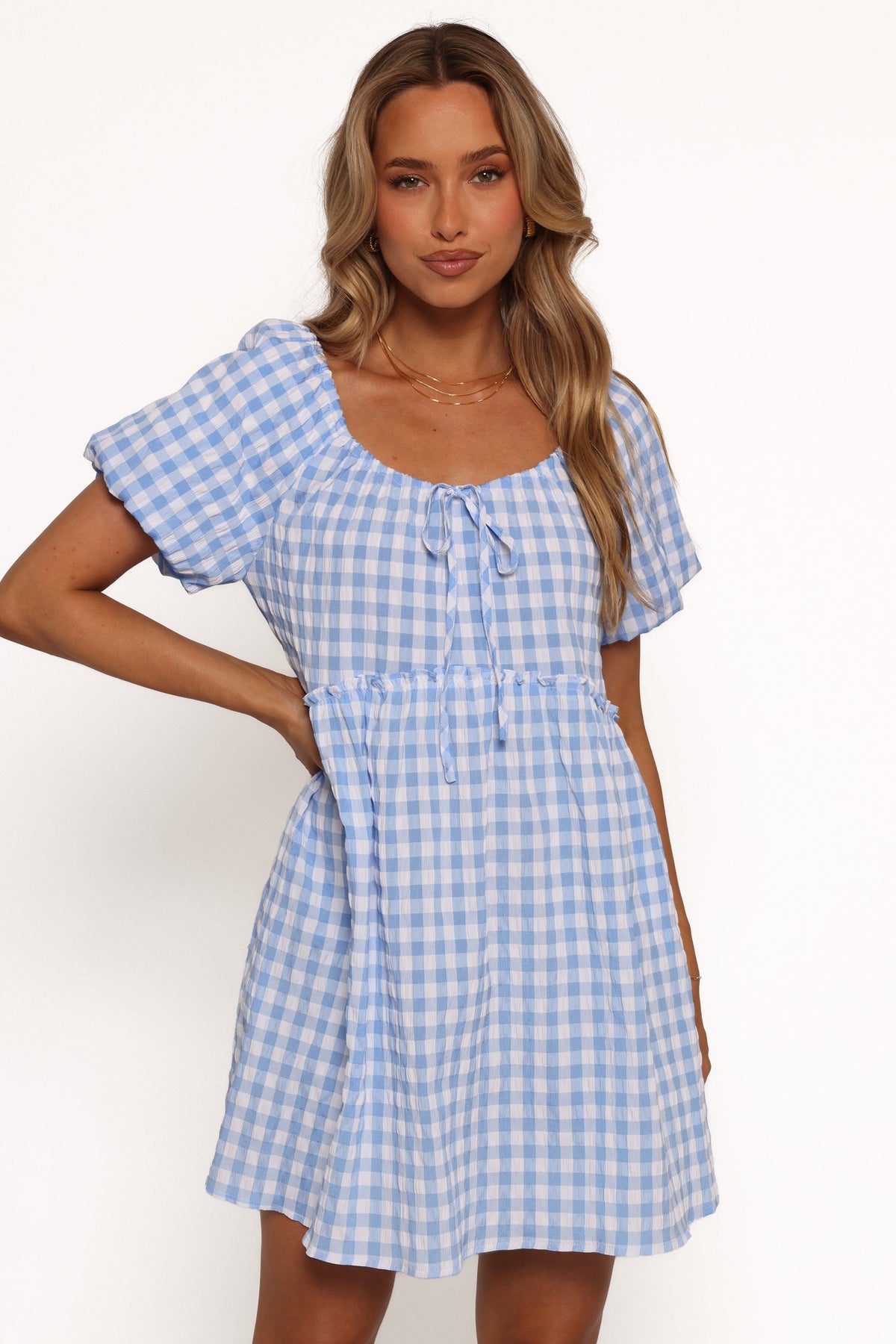 Dorothea Mini Dress - Blue