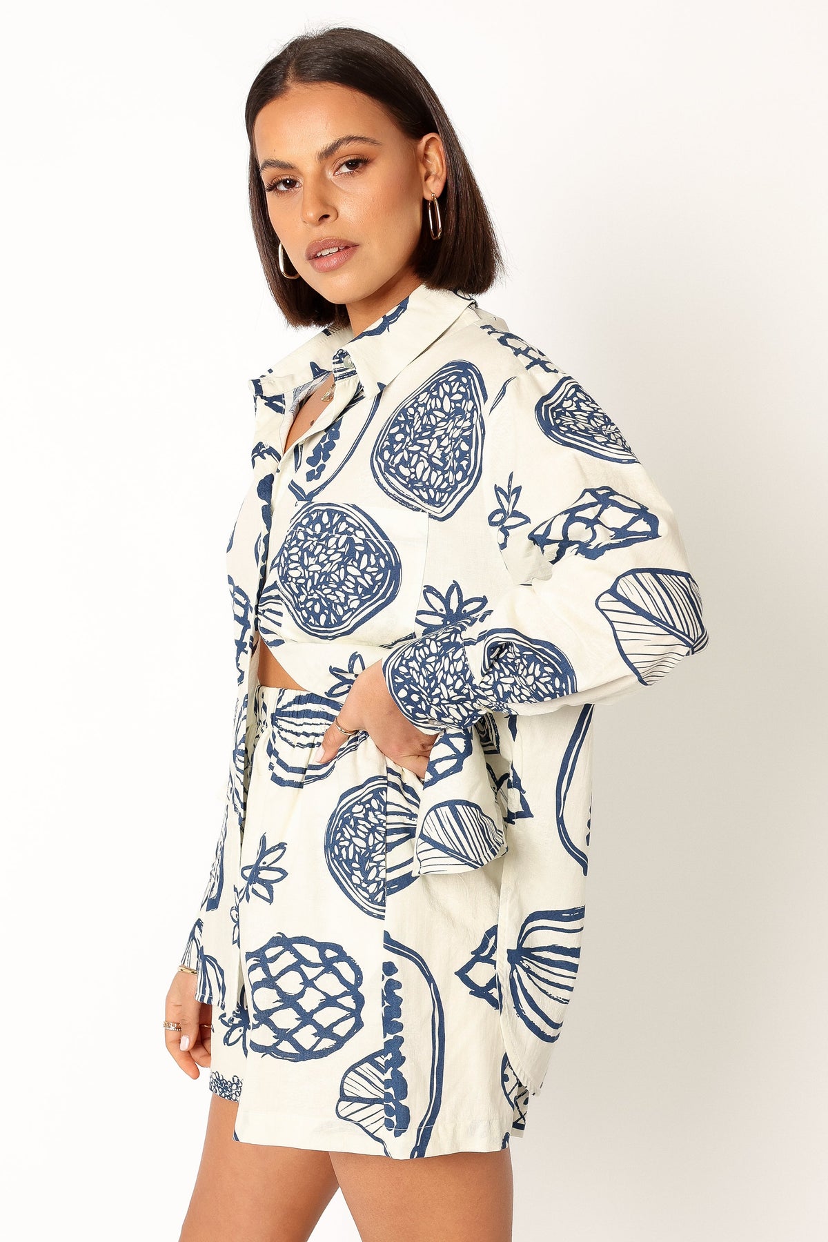 Bonnie Two Piece Set - Navy