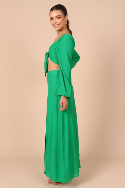 Claudia Two Piece Set - Green