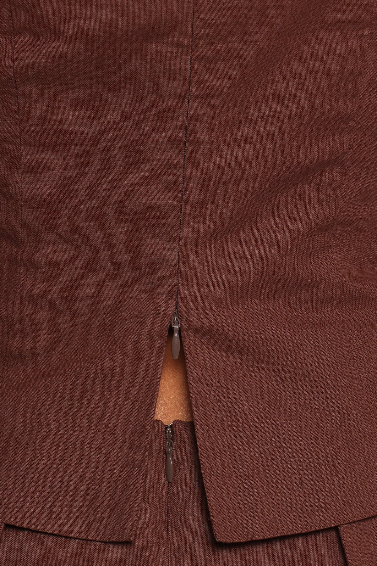Chiaro Shell Top - Brown