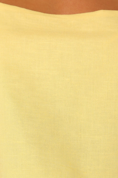 Devlin Top - Butter Yellow