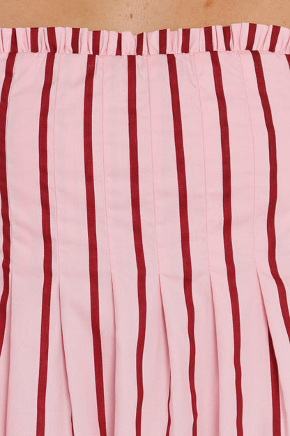 Dulce Top - Pink Stripe