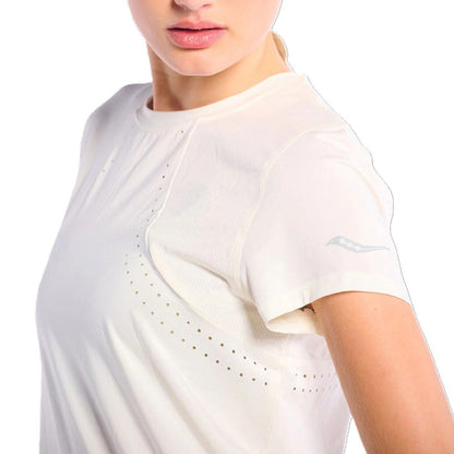 Remera Saucony Hurricane Short Sleeve Mujer