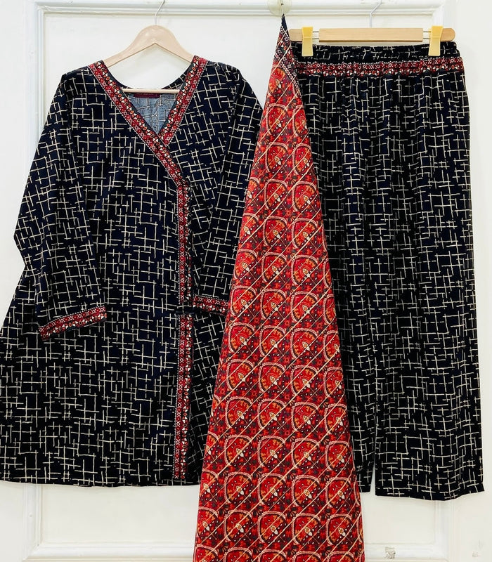 Small / Black-Maroon