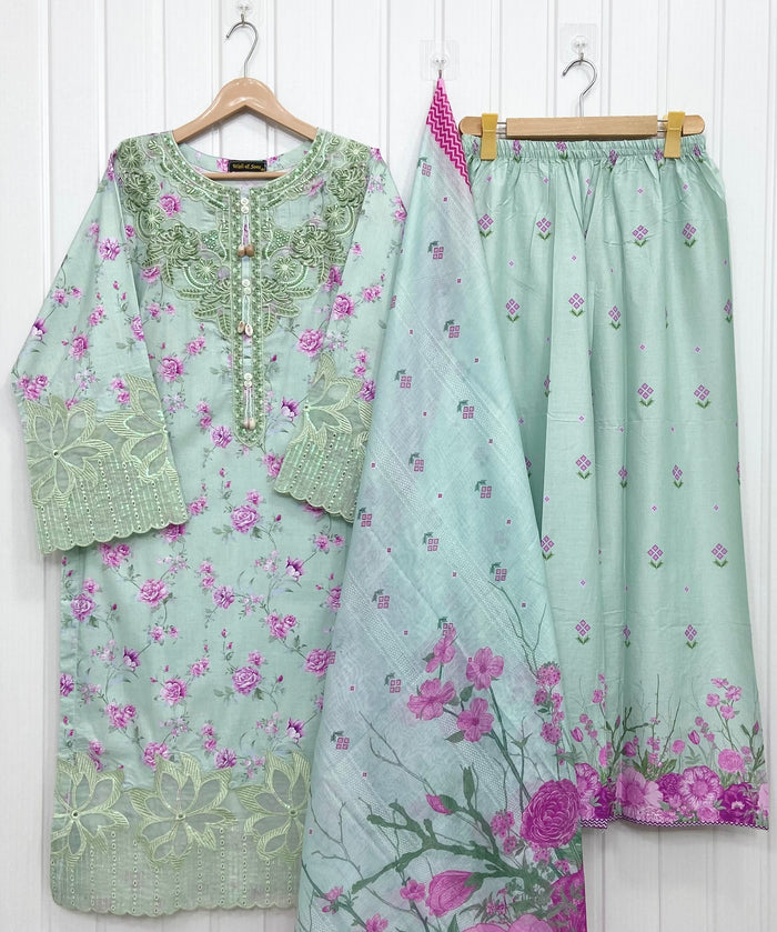 Sky Melon | Premium Lawn D-750
