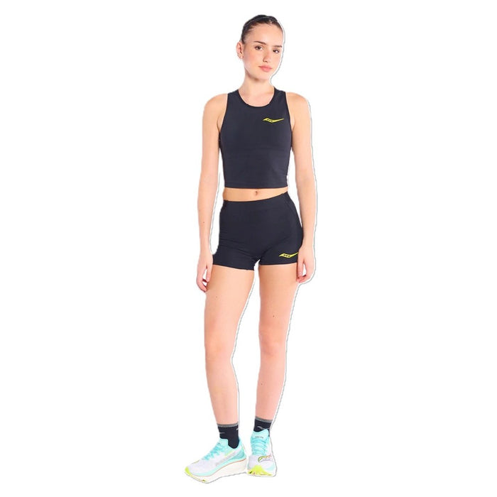 Top Saucony Endorphin Crop Mujer