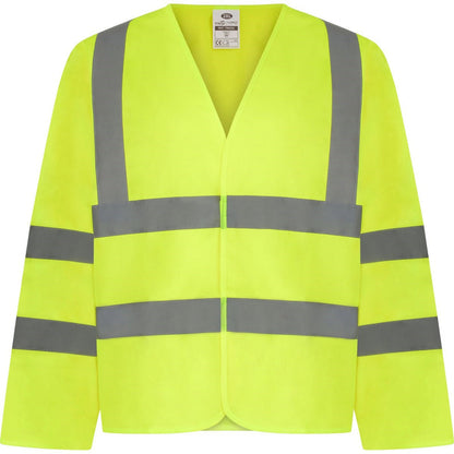 TWC03 - High Visibility Safety Long Sleeve Waistcoat