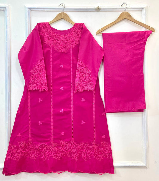 Winter Layered Luxury 2PC (Premium Cotton) D-226