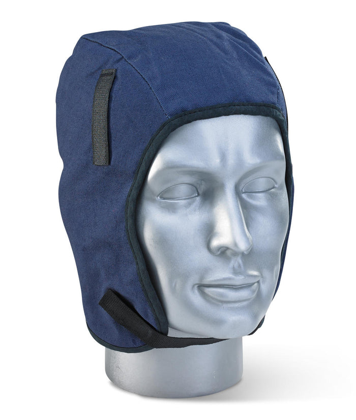 Winter Safety Helmet Liner Navy Blue