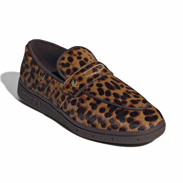 Adidas Women's Handball Spezial "Pony Hair" Loafer - Leopard