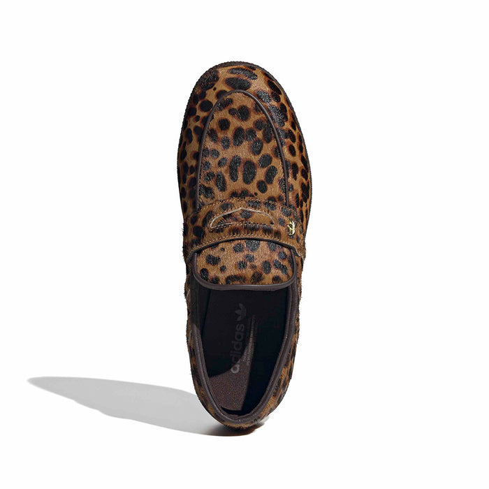 Adidas Women's Handball Spezial "Pony Hair" Loafer - Leopard
