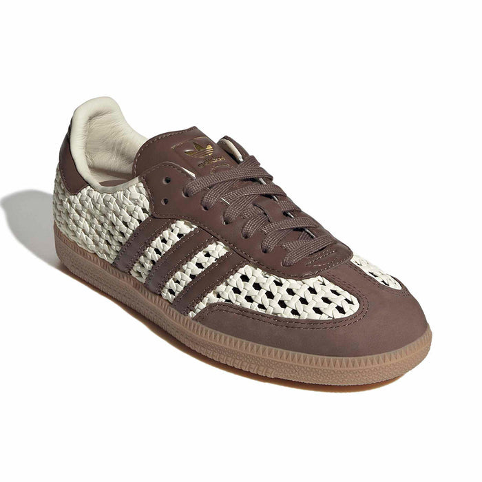 Adidas Women's Samba OG Leather Crochet - Cream